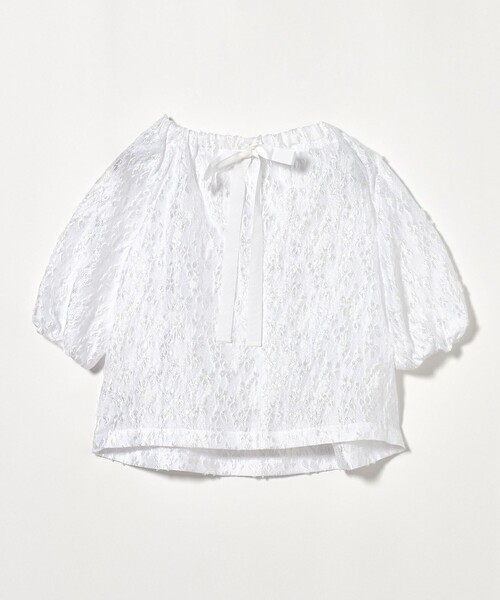 UNITED ARROWS ブラウス シャツ フラワージャガード レディース