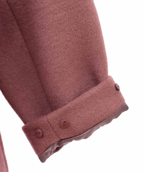 「31 Sons de mode」 ダッフルコート 36 ネイビー レディース_画像4