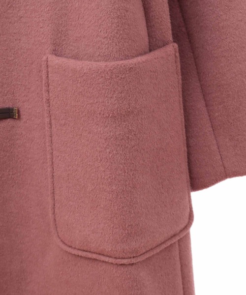 「31 Sons de mode」 ダッフルコート 36 ネイビー レディース_画像9