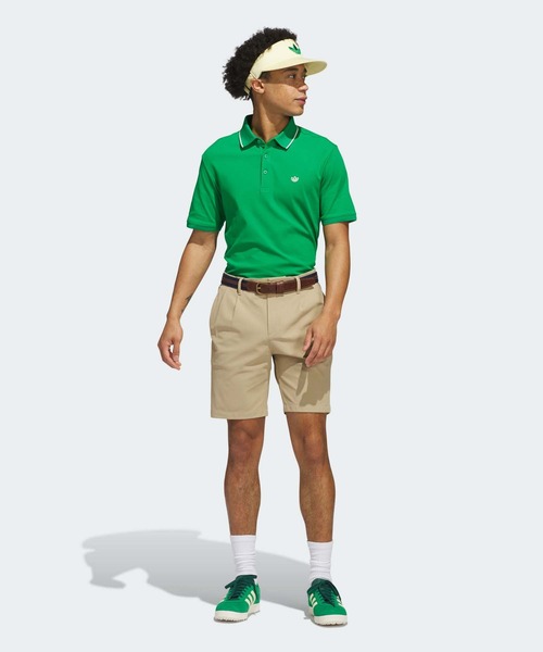 adidas golf アディダスゴルフ ニット素材 半袖ポロシャツ スキッパー アディダス 【ゴルフ】ビヨンド ザ コース ルーズ スキッパー
