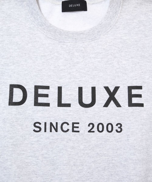 はるす様 C5047 スウェット DELUXE（デラックス） トレーナー スウェット DELUXE LOGO CREW メンズ