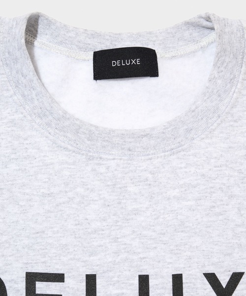 DELUXE（デラックス） トレーナー スウェット DELUXE LOGO CREW メンズ