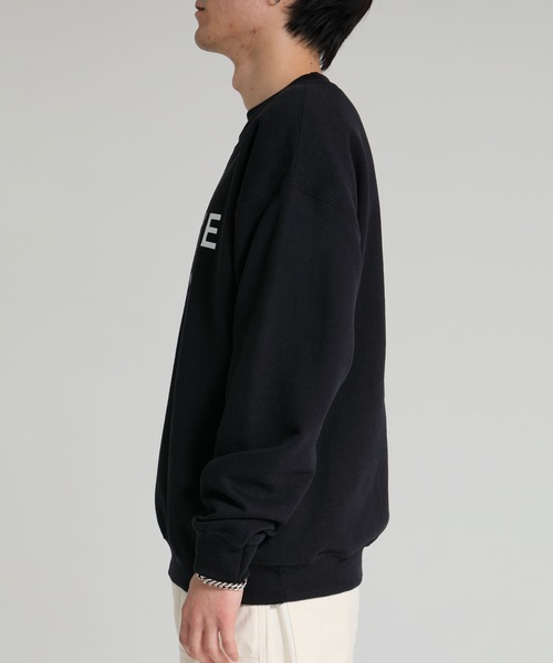 DELUXE（デラックス） トレーナー スウェット DELUXE LOGO CREW メンズ