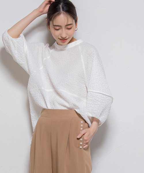 Droite lautreamont 「Droite lautreamont」 7分袖ブラウス M