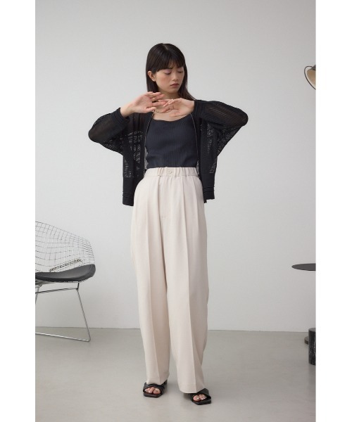 AZUL BY MOUSSY スラックス パンツ C/T 2タックイージー