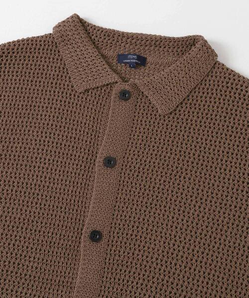 ITEMS URBANRESEARCH（アイテムズ アーバンリサーチ） シャツ 透かし