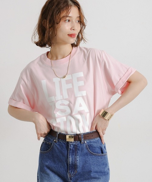 tシャツ 「daily CLIP」ガルフコースト ショートスリーブT レディース