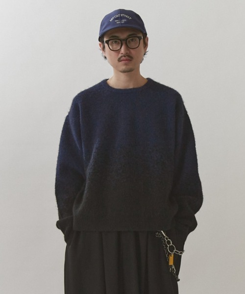 Lui's（ルイス） セーター ニット 「Neucon/ニューコン」バイカラー