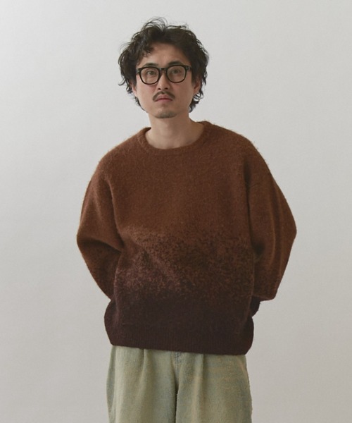 Lui's（ルイス） セーター ニット 「Neucon/ニューコン」バイカラー