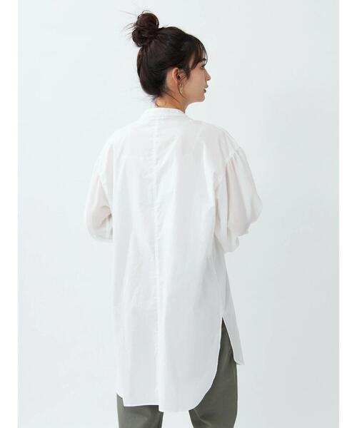「CRAFT STANDARD BOUTIQUE」 7分袖ブラウス FREE カーキ レディース_画像8