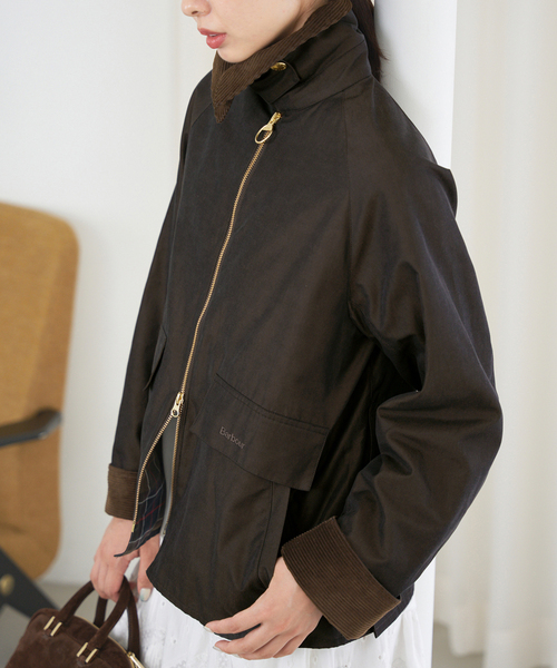 IENA コート アウター Barbour/バブアー 別注 LADIES BORROWDALE