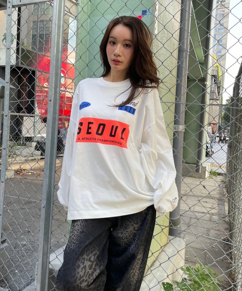 ALAND tシャツ 「UNISEX」ALAND／アソートプリントロンT レディース