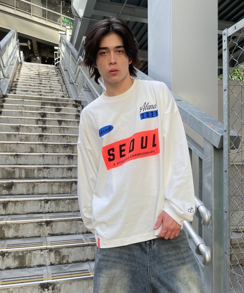 ALAND tシャツ 「UNISEX」ALAND／アソートプリントロンT レディース