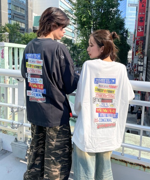 ALAND tシャツ 「UNISEX」ALAND／アソートプリントロンT レディース