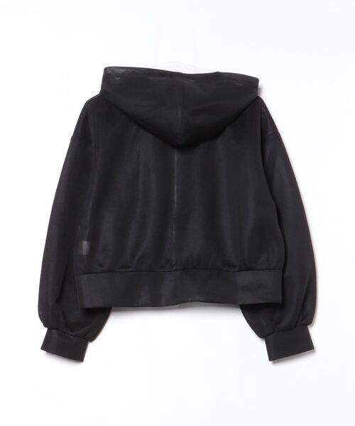 ANGIE ジップアップパーカー M ブラック レディース : ZOZOTOWN Yahoo