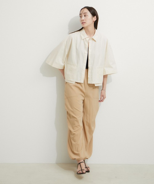 「LE CERCLE par rope'」 半袖シャツ FREE ブラック レディース_画像3