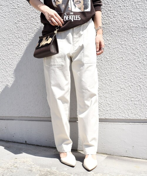 SHIPS（シップス） パンツ 36 オフホワイト レディース : ZOZOTOWN