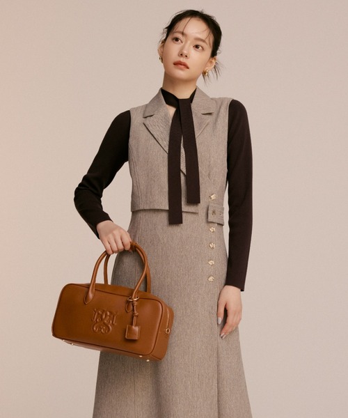 SNIDEL（スナイデル） 2WAYバッグ FREE シルバー レディース