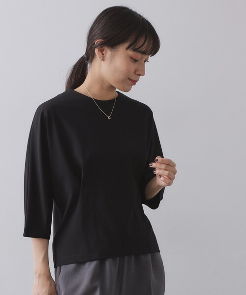 OPAQUE.CLIP（オペークドットクリップ） tシャツ 襟付きドルマン