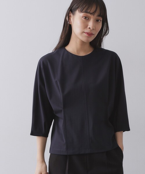 OPAQUE.CLIP（オペークドットクリップ） tシャツ 襟付きドルマン