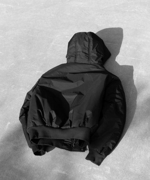 RUUBON ブルゾン アウター 「RUUBON」padded hooded kung fu jacket