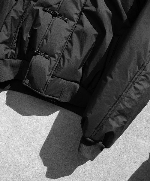 RUUBON ブルゾン アウター 「RUUBON」padded hooded kung fu jacket