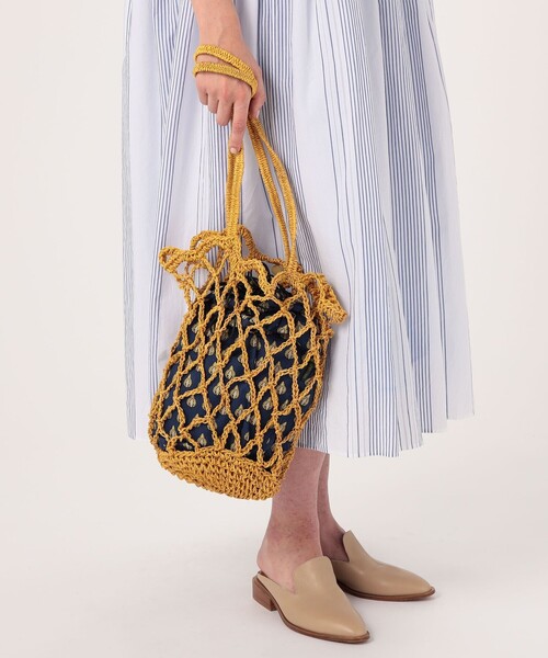 「SOULEIADO」 かごバッグ FREE ブラック系その他 レディース_画像2