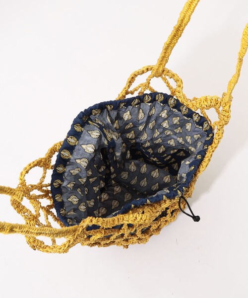 「SOULEIADO」 かごバッグ FREE ブラック系その他 レディース_画像8