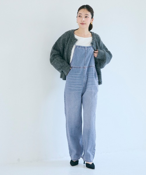 coca（コカ） サロペット オーバーオール デニムサロペット レディース
