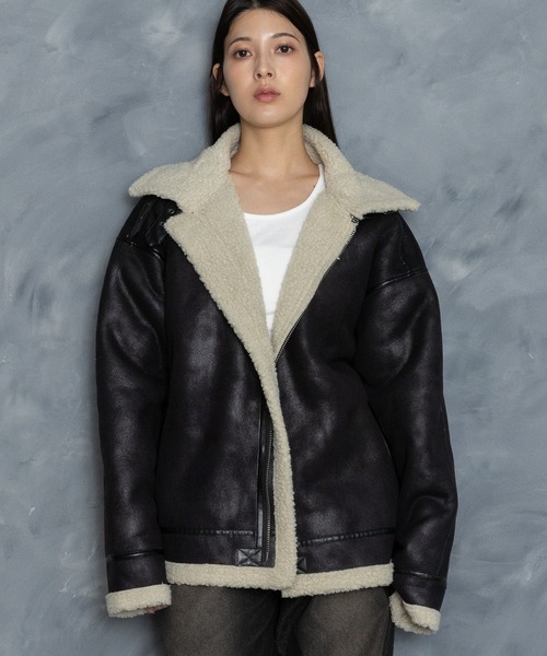 「Starting Over」 「HALHAM」ブルゾン X-LARGE ブラウン メンズ_画像5