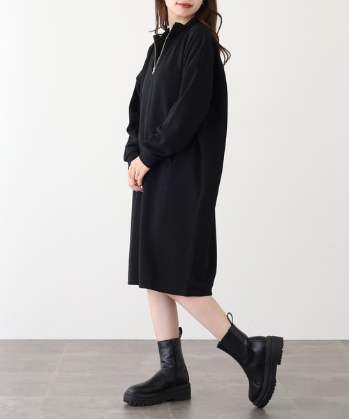 FUNALIVE（ファンアライブ） ワンピース T/C裏毛ジップアップ