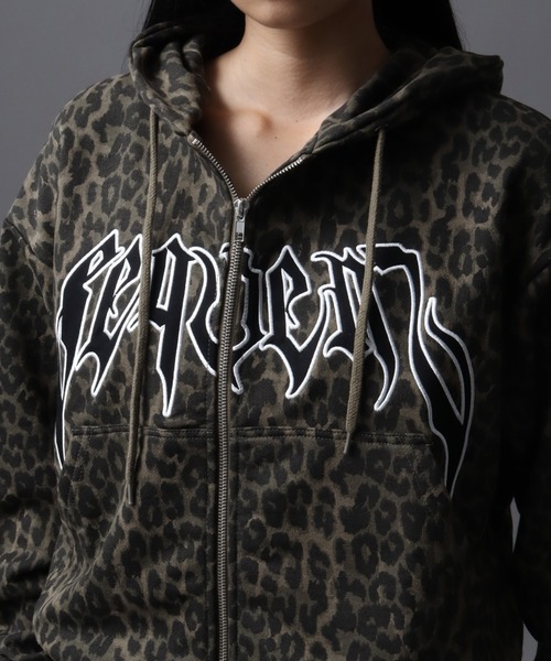 SEQUENZE パーカー 「SEQUENZ（シークエンズ）」APPLIQUE APPLIQUE ZIP