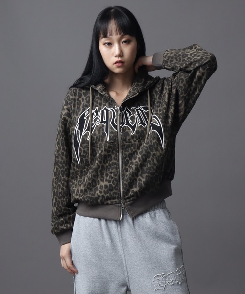 SEQUENZE パーカー 「SEQUENZ（シークエンズ）」APPLIQUE APPLIQUE ZIP