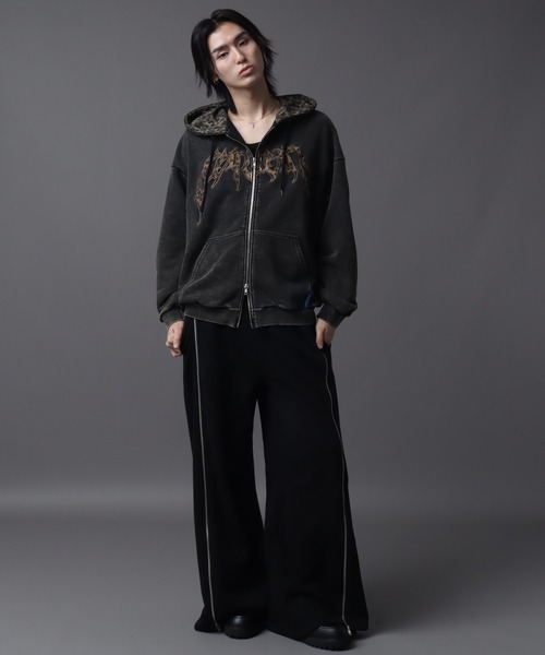 SEQUENZE パーカー 「SEQUENZ（シークエンズ）」APPLIQUE APPLIQUE ZIP