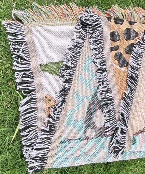 ブランケット ジャガード織 グラフィック : ZOZOTOWN Yahoo!店 - 通販