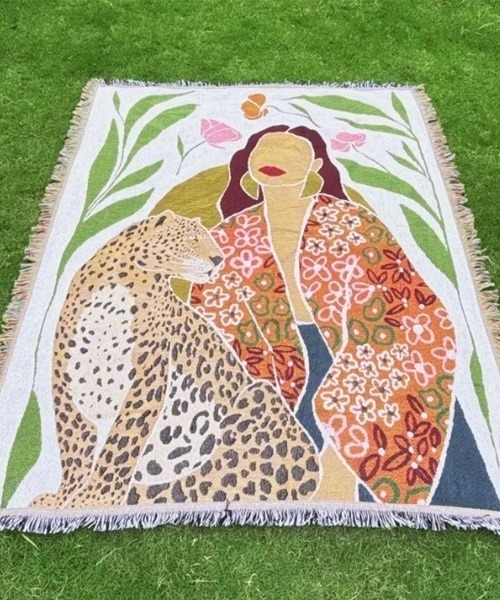 ブランケット ジャガード織 グラフィック : ZOZOTOWN Yahoo!店 - 通販