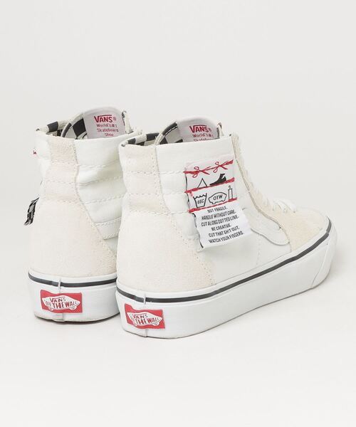 VANS（ヴァンズ） ハイカットスニーカー 23cm ホワイト レディース