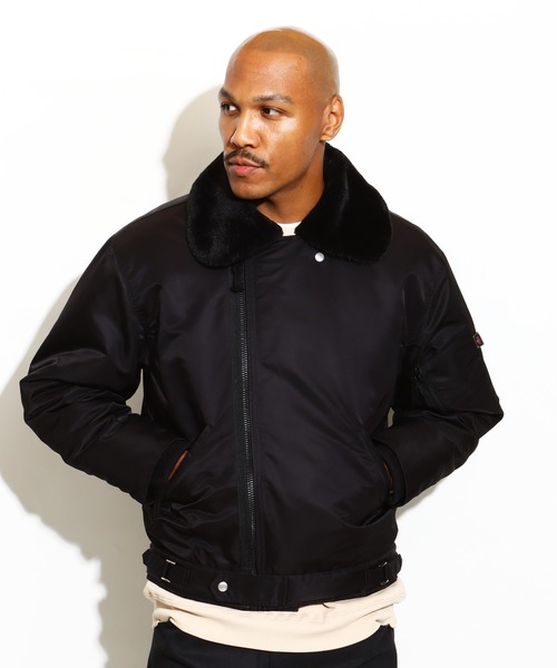 革ジャン ライダース Military Rider Jacket メンズ レディースの画像
