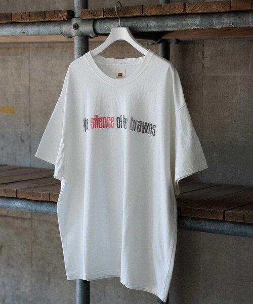 ADAM ET ROPE'（アダムエロペ） 半袖Tシャツ M ホワイト メンズ