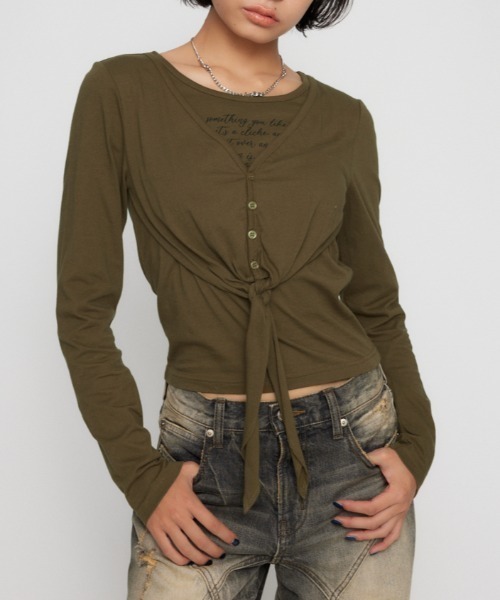 LAGUA GEM シャツ LAGUA GEM | 2WAY COMPACT CHECK シャツ (シャツ・ブラウス ) |SHEL