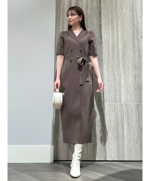 CELFORD（セルフォード） 半袖ワンピース 38 ネイビー レディース