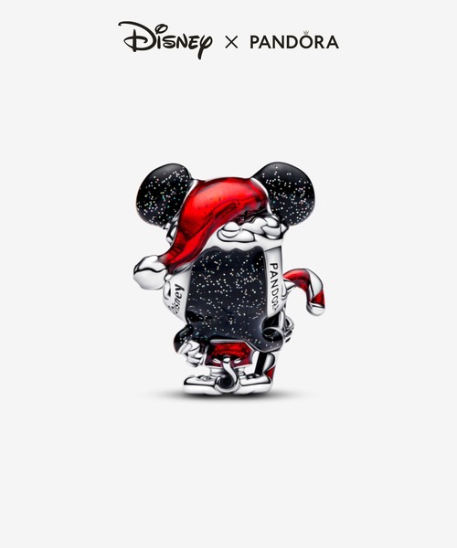 PANDORA（パンドラ） チャーム ディズニー ミッキーマウス ホリデー