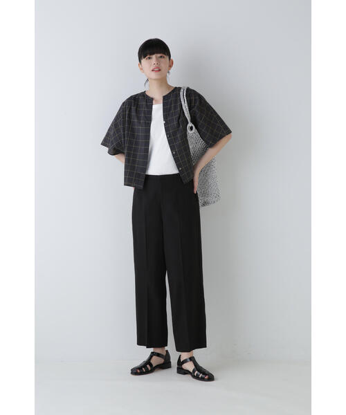 「human woman」 半袖ブラウス MEDIUM ホワイト系その他3 レディース_2