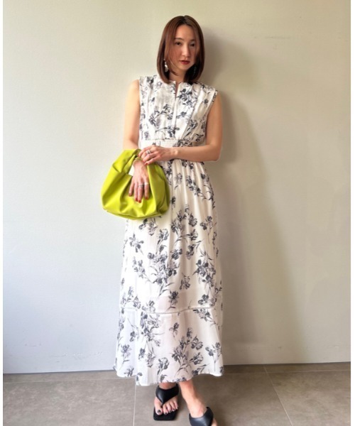 FRAY I.D（フレイ・アイディー） ノースリーブワンピース 0 ホワイト