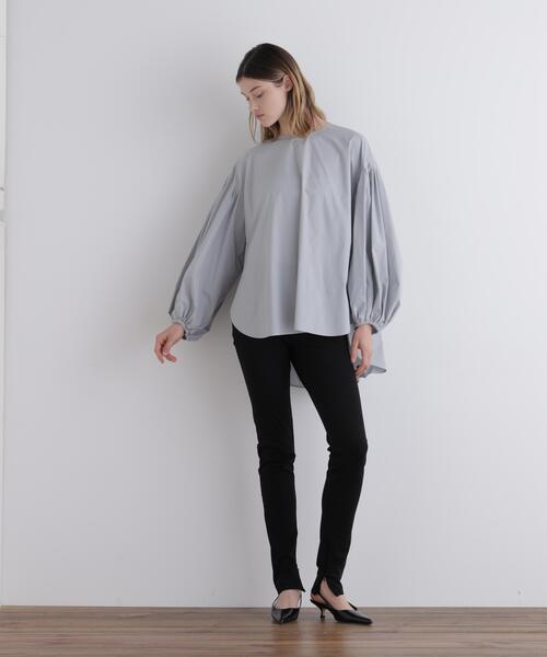 le phil solotexブラウス LE PHIL（ル フィル） tシャツ SOLOTEXギャザーブラウス レディース
