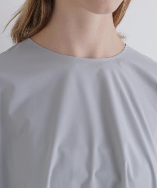 LE PHIL（ル フィル） tシャツ SOLOTEXギャザーブラウス レディース