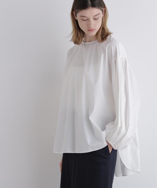 LE PHIL（ル フィル） tシャツ SOLOTEXギャザーブラウス レディース