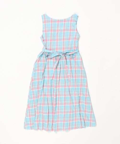 「FREE STYLISTS」 「LIMI」ノースリーブワンピース FREE ブルー レディース_画像2