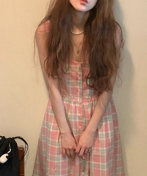 「FREE STYLISTS」 「LIMI」ノースリーブワンピース FREE ブルー レディース_画像9