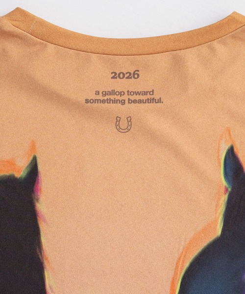 MAISON SPECIAL（メゾンスペシャル） tシャツ Twin Horse Skin Top